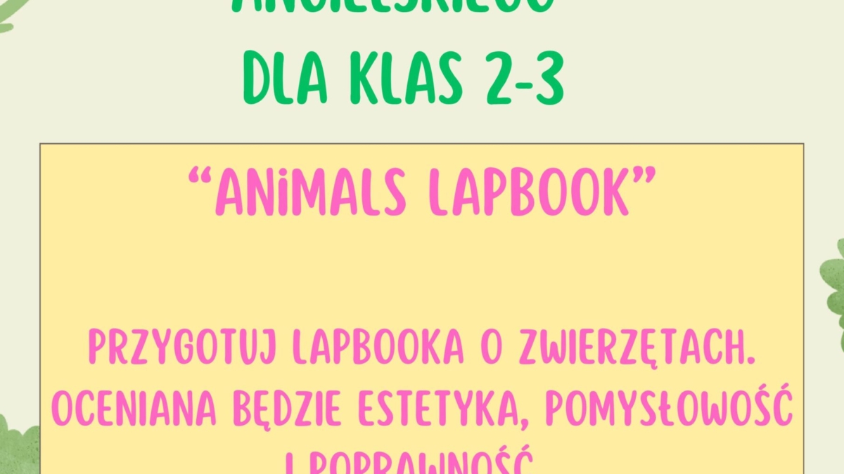Animal Lapbook